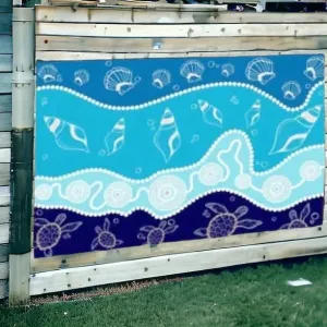 Fence/Wall Print - Migrating Turtles