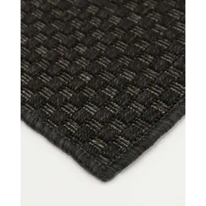 Flax Outdoor Rug - Charcoal