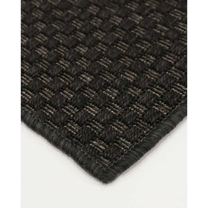 Flax Outdoor Rug - Charcoal