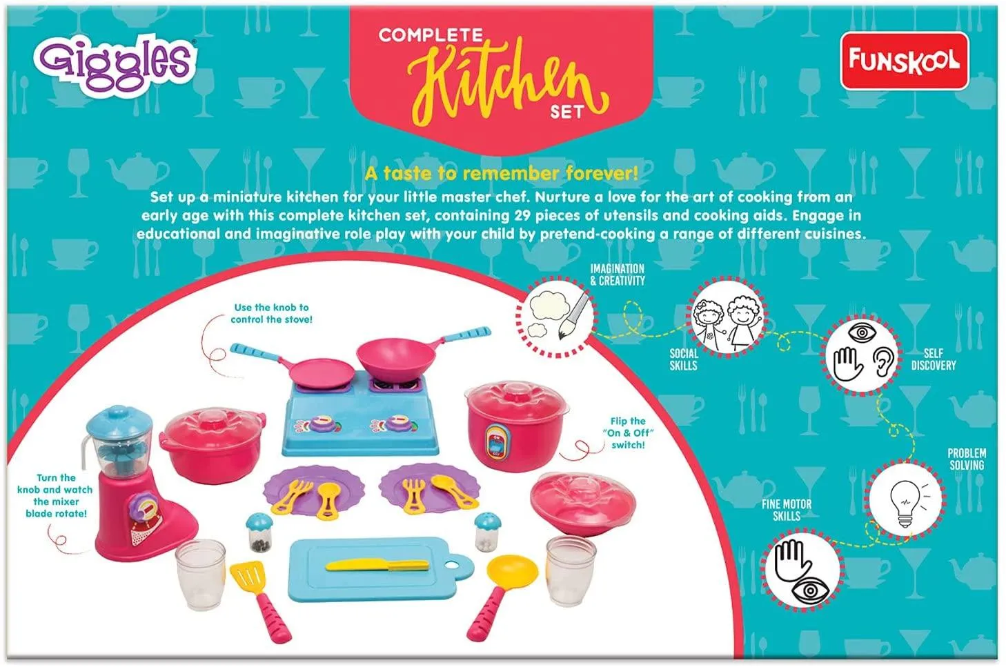 Funskool Giggles Complete Kitchen Set