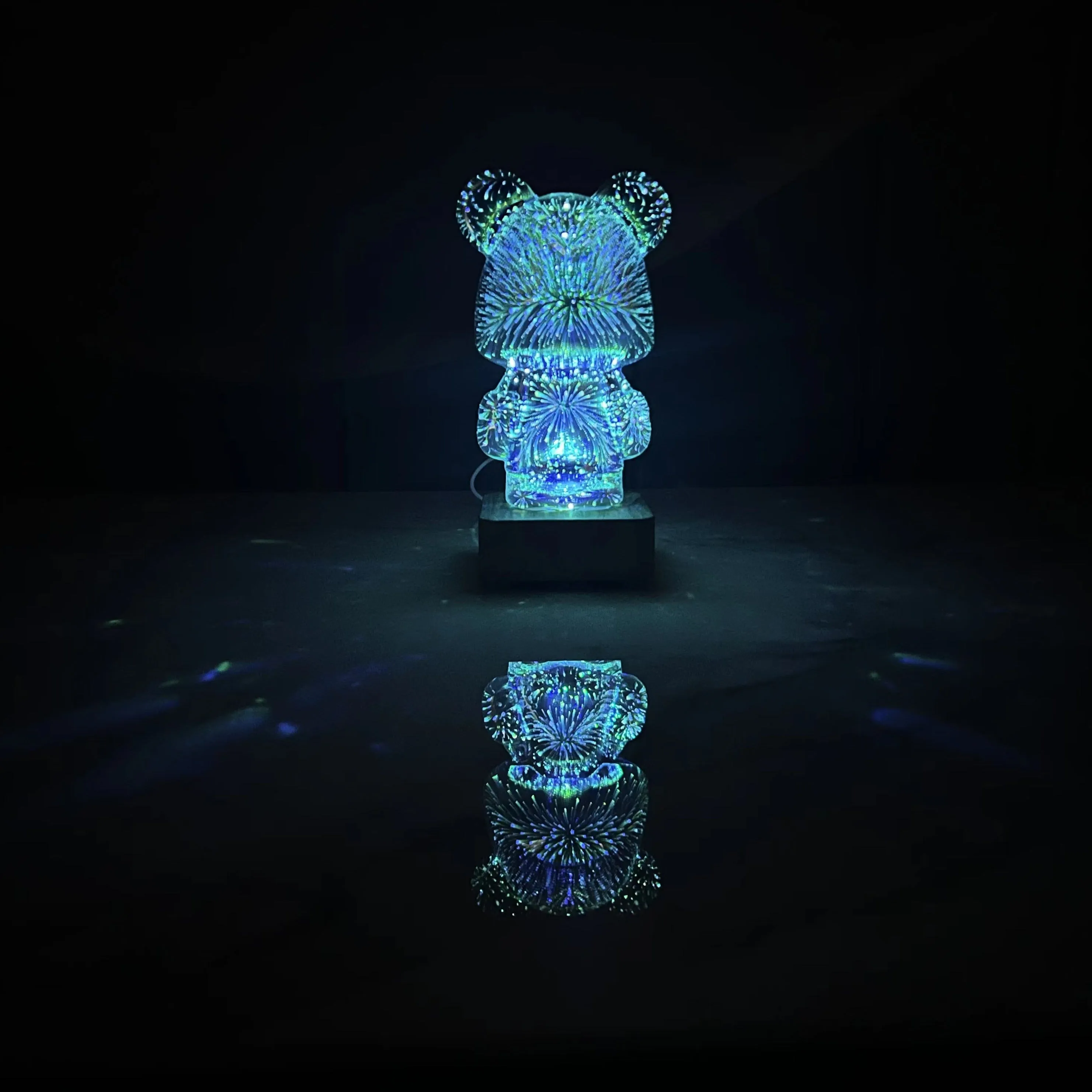 Galaxy Firework Chubby Bear Night Light | NEW