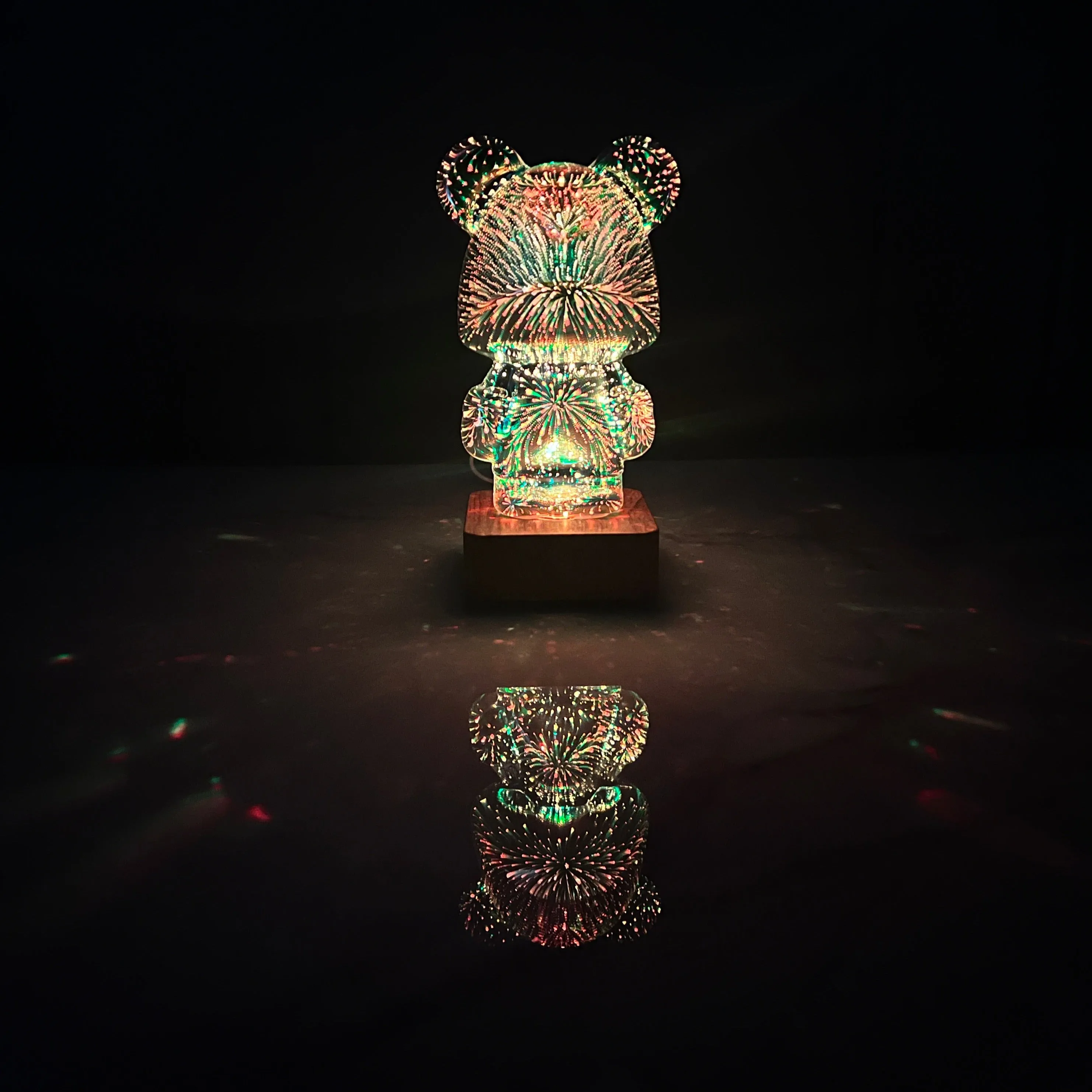 Galaxy Firework Chubby Bear Night Light | NEW