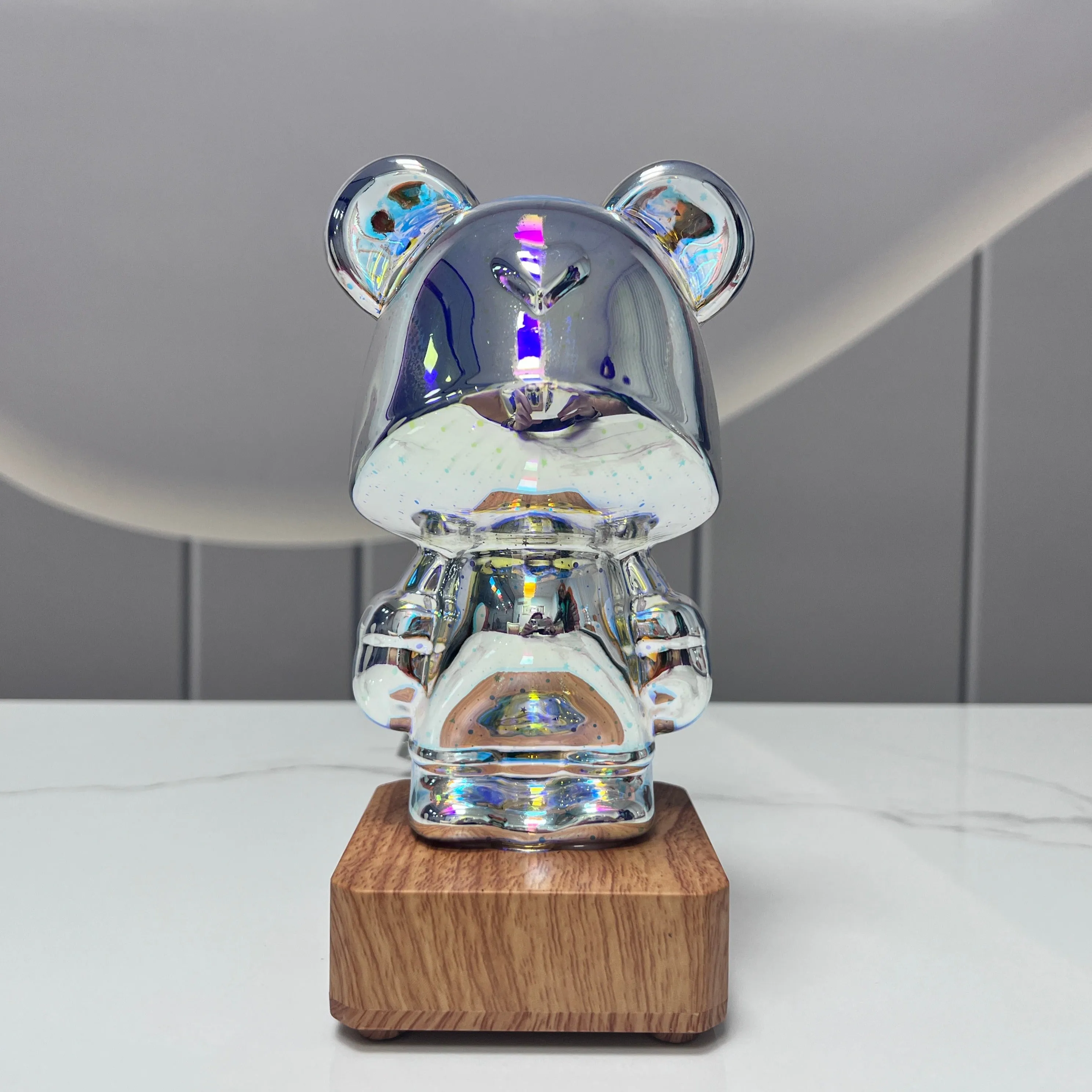 Galaxy Firework Chubby Bear Night Light | NEW