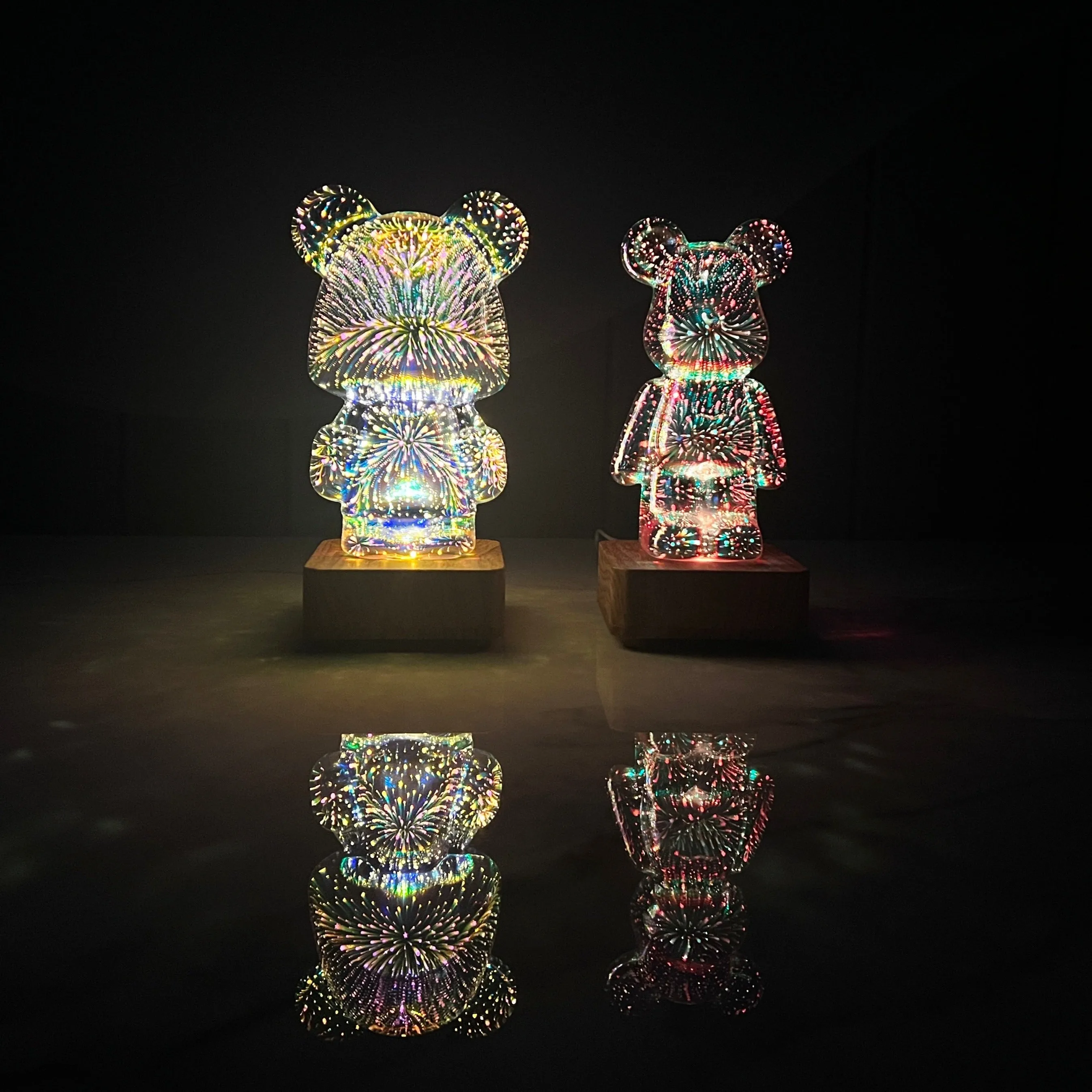 Galaxy Firework Chubby Bear Night Light | NEW
