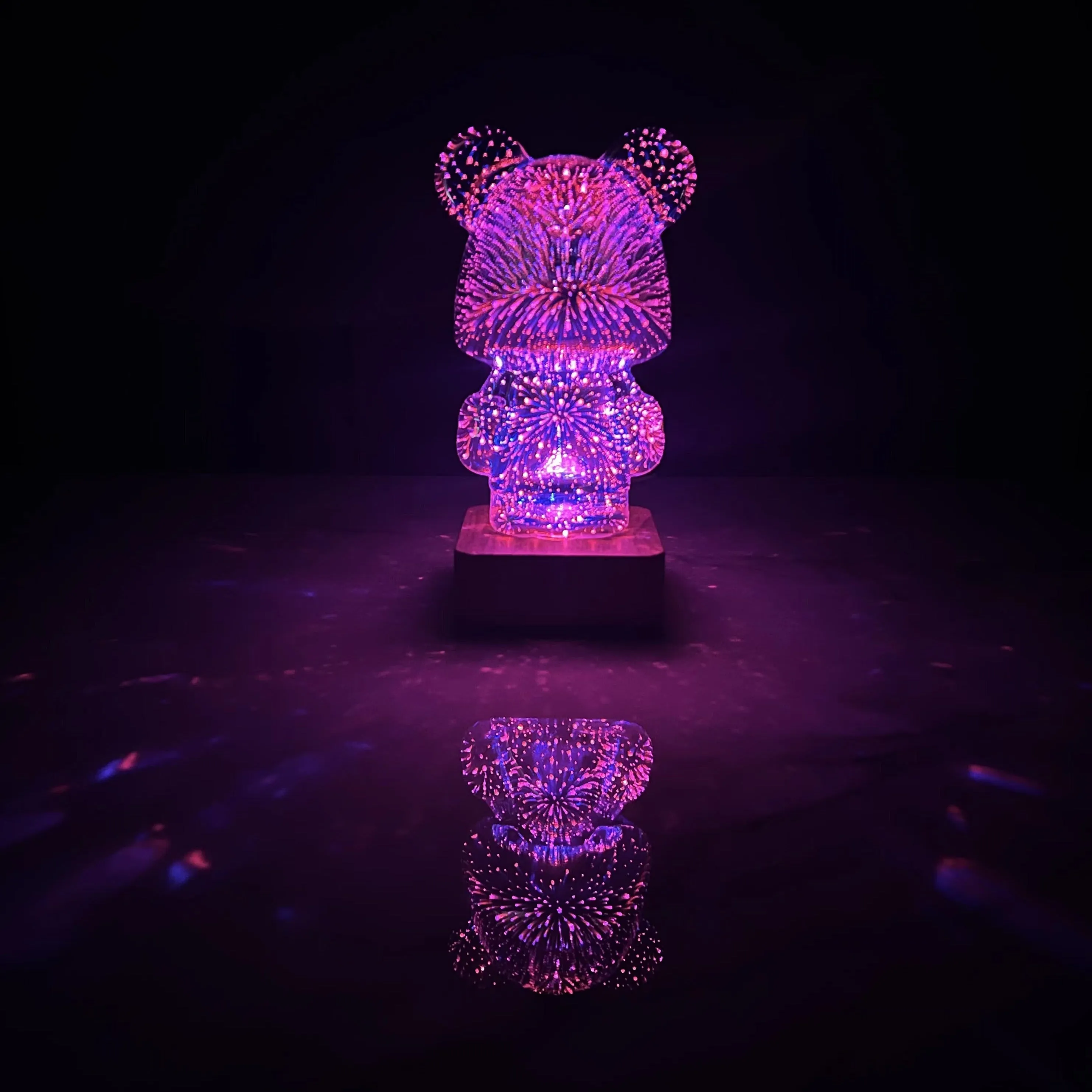 Galaxy Firework Chubby Bear Night Light | NEW