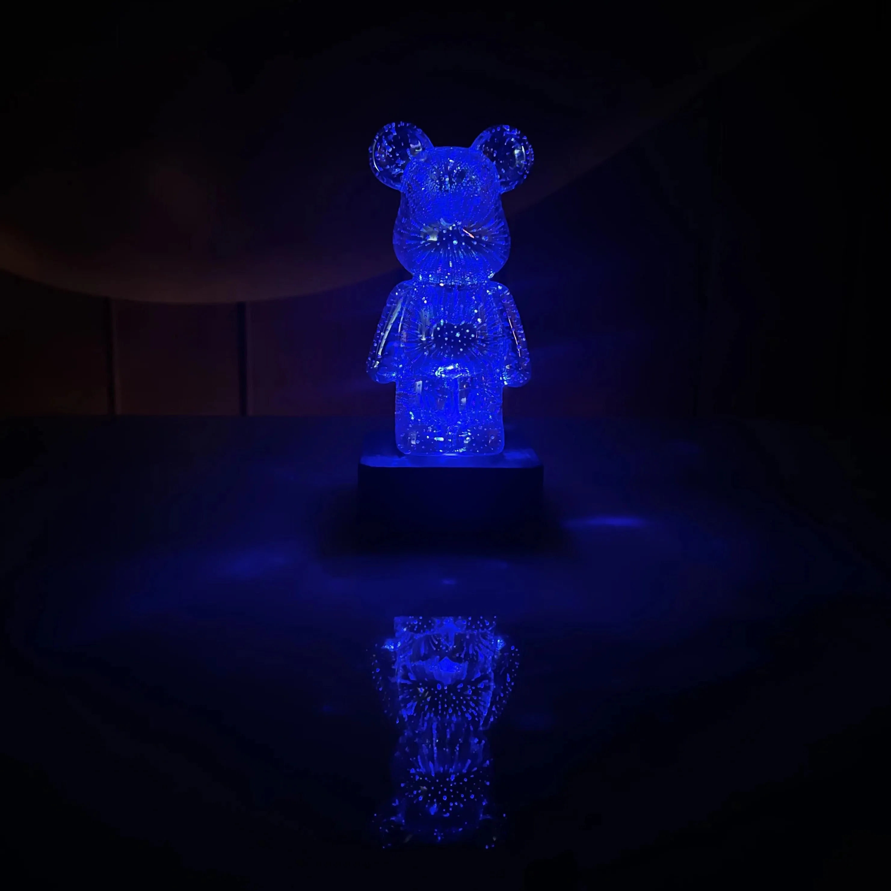 Galaxy Fireworks Standing Bear Night Light | NEW