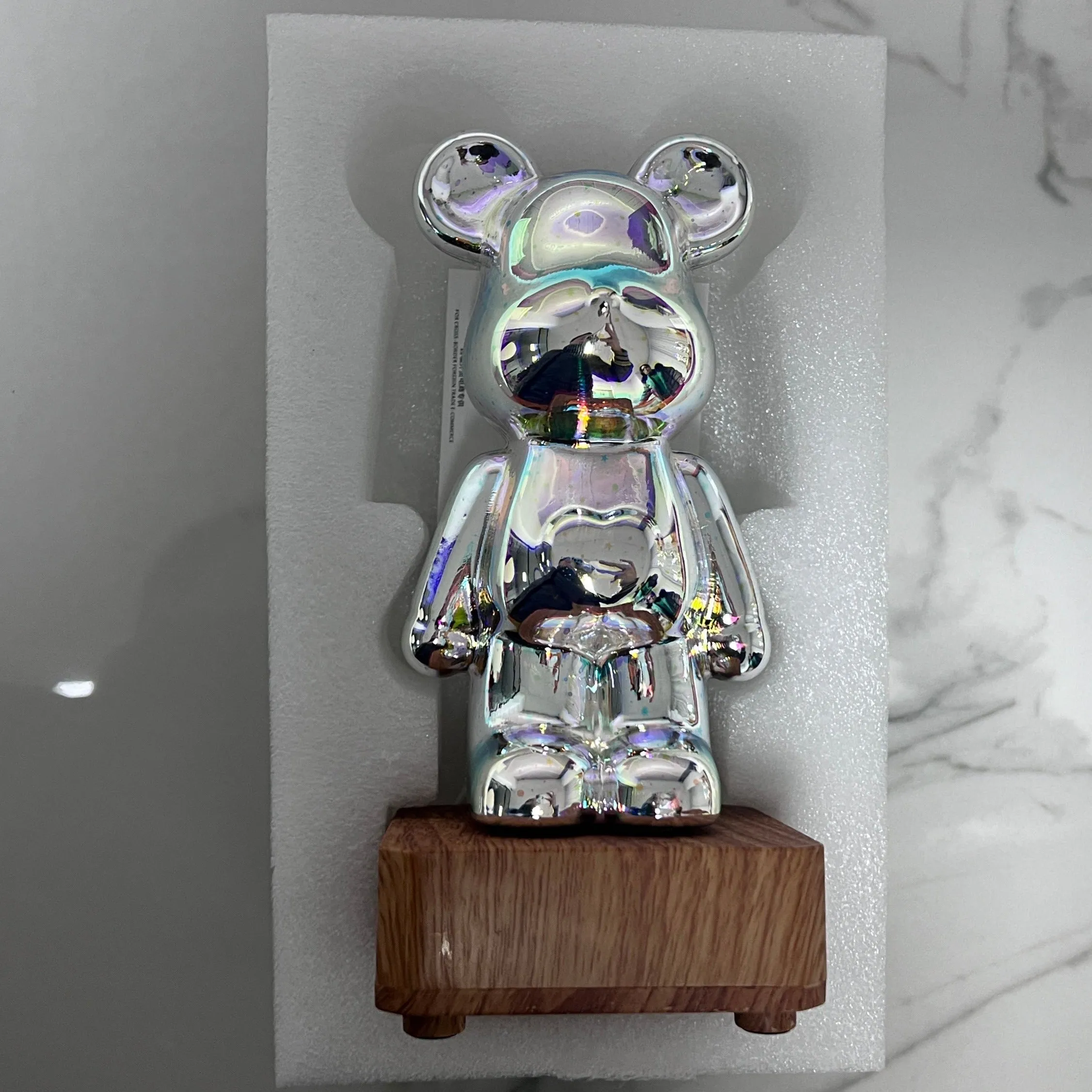 Galaxy Fireworks Standing Bear Night Light | NEW