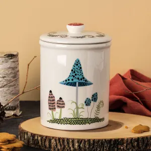 Handmade Ceramic Toadstool Storage Jar