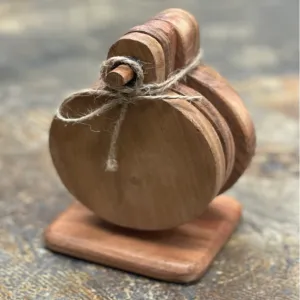 Hanging Wooden Coasters