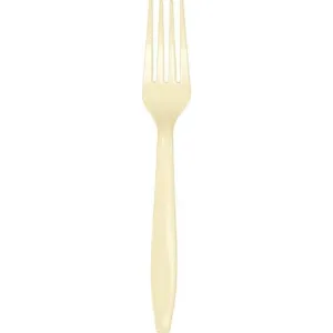 Ivory Plastic Forks