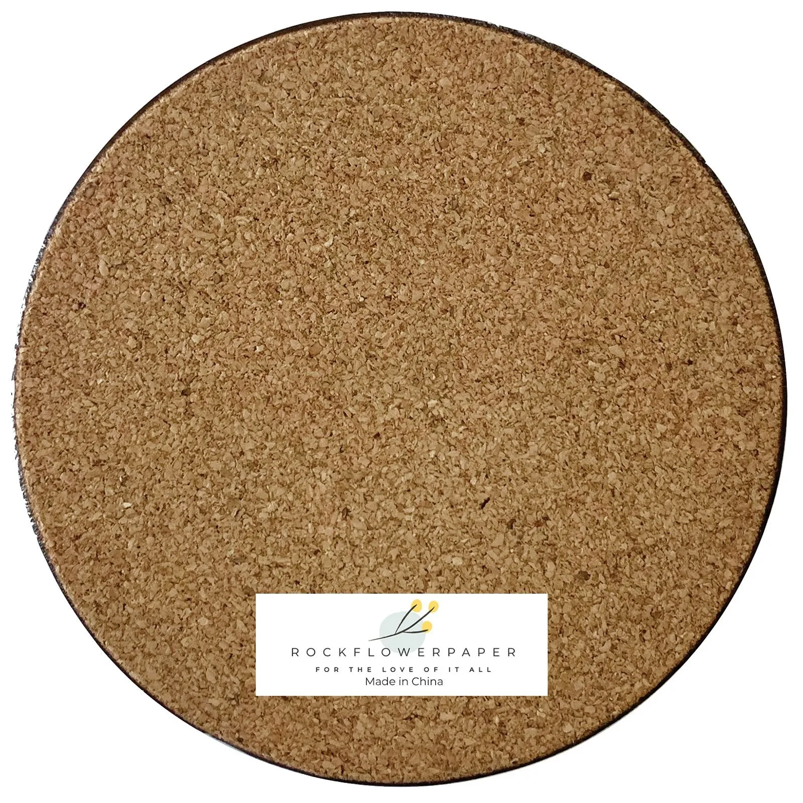 Joy Round Art Coasters - Set of 4