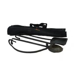 Kadai Set of 3 Hand Forged Utensils