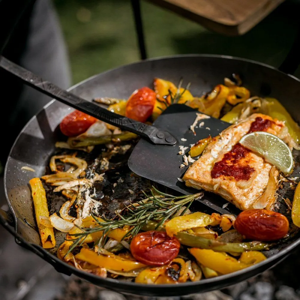 Kadai Set of 3 Hand Forged Utensils
