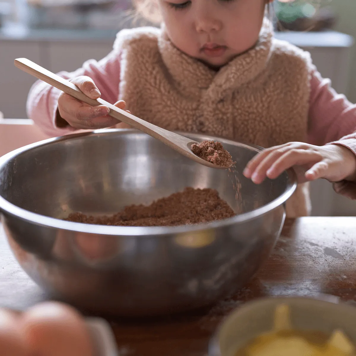 Kids in the Kitchen, Set of 3 Bamboo Utensils (3Y )