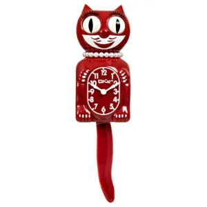 Kit-Cat Klock Space Cherry Lady (15.5″ high)