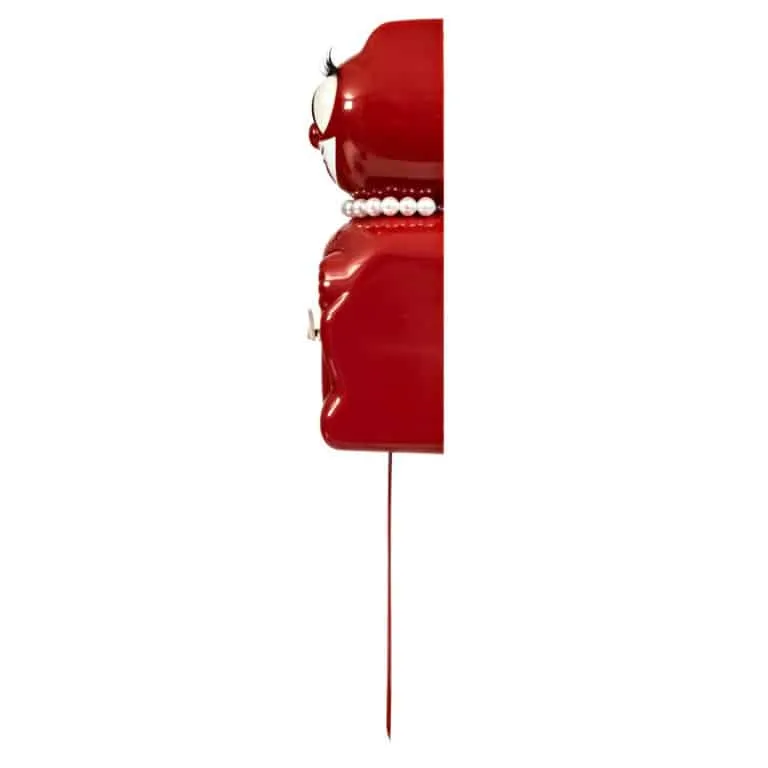 Kit-Cat Klock Space Cherry Lady (15.5″ high)