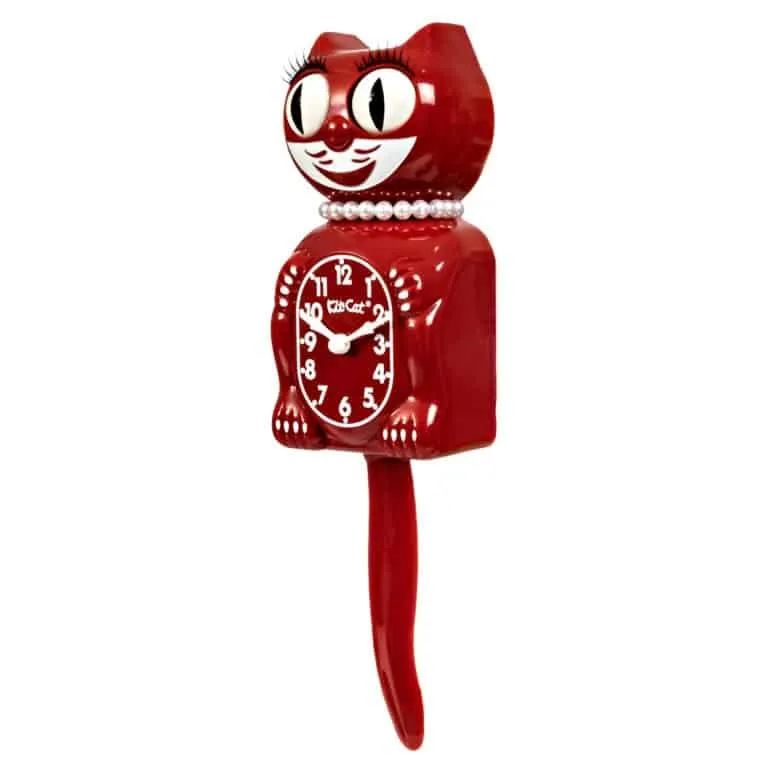 Kit-Cat Klock Space Cherry Lady (15.5″ high)