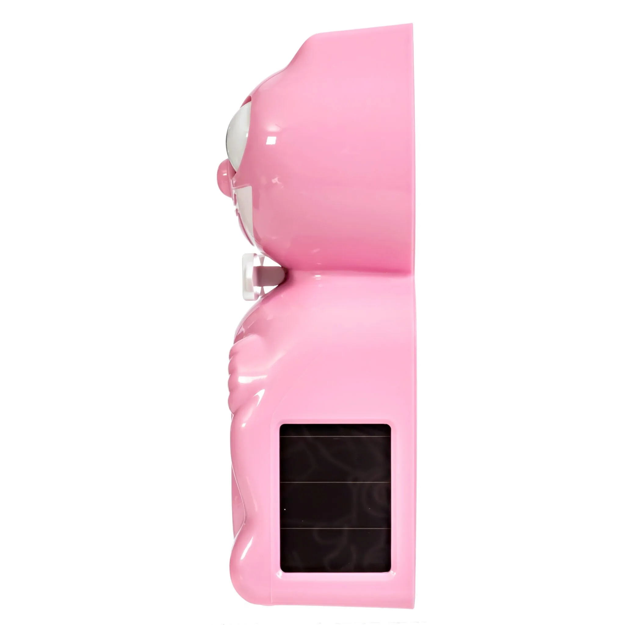 Kit-Cat Solar Digital Alarm Klock – Pink Satin