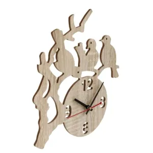 kriyanta Lightweight Metal Wall Clock, Silent Battery-Operated Large Decor Wall Clock for Home Decor, Office (Pack of 1) (Brown Persian Themed)