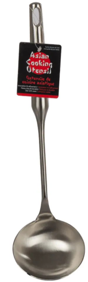 L. Gourmet Stainless Steel Ladle 15" 1pc
