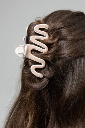 Lani Hair Claw - Taupe