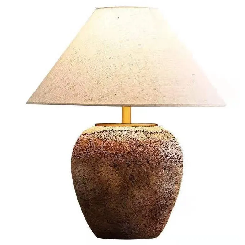 LED Creative Retro Ceramic Table Lamp