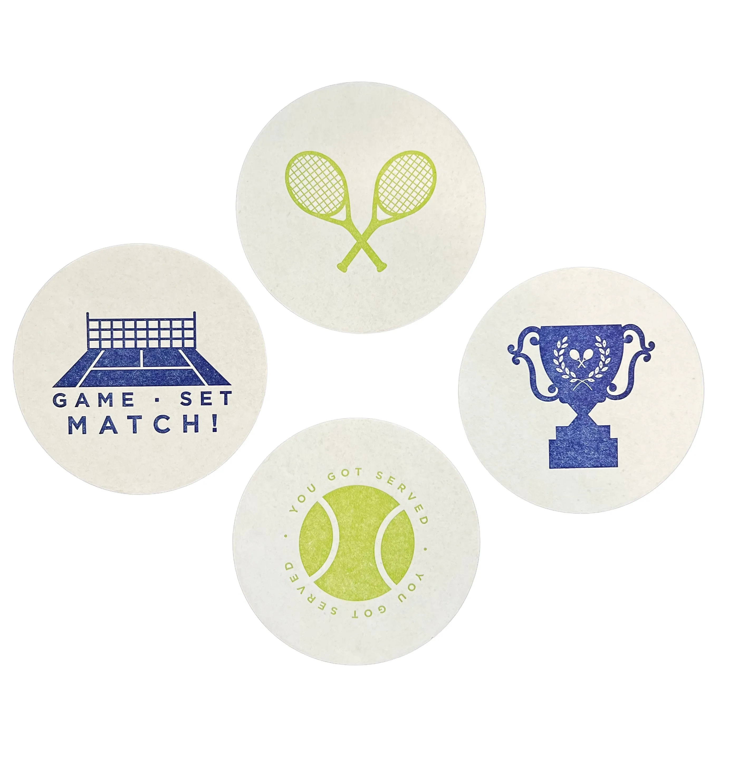 Letterpress Coasters