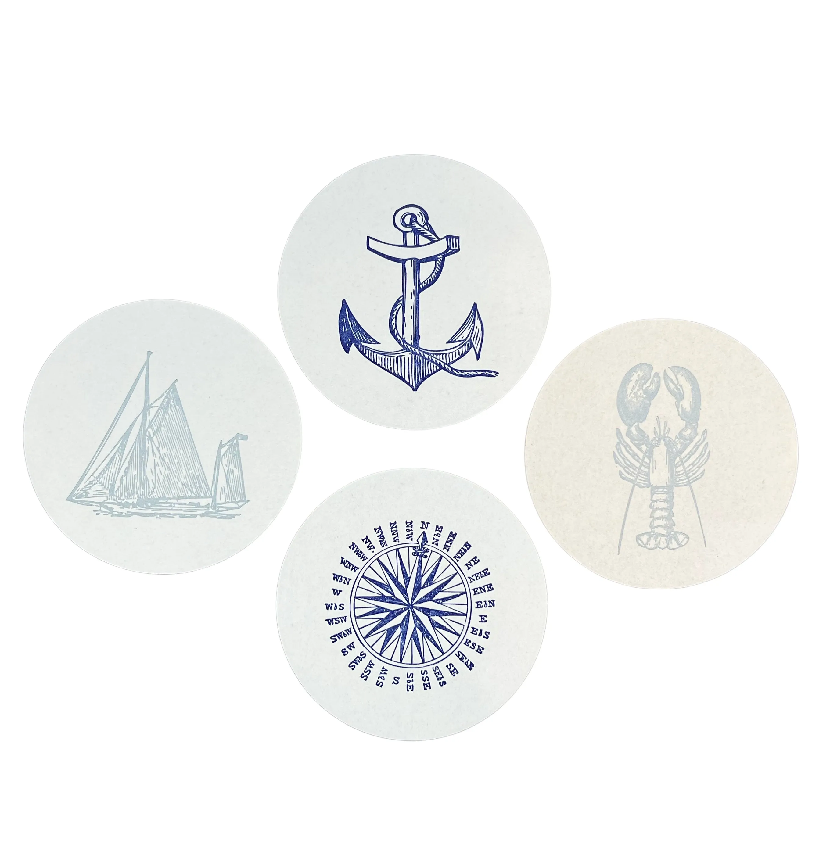 Letterpress Coasters
