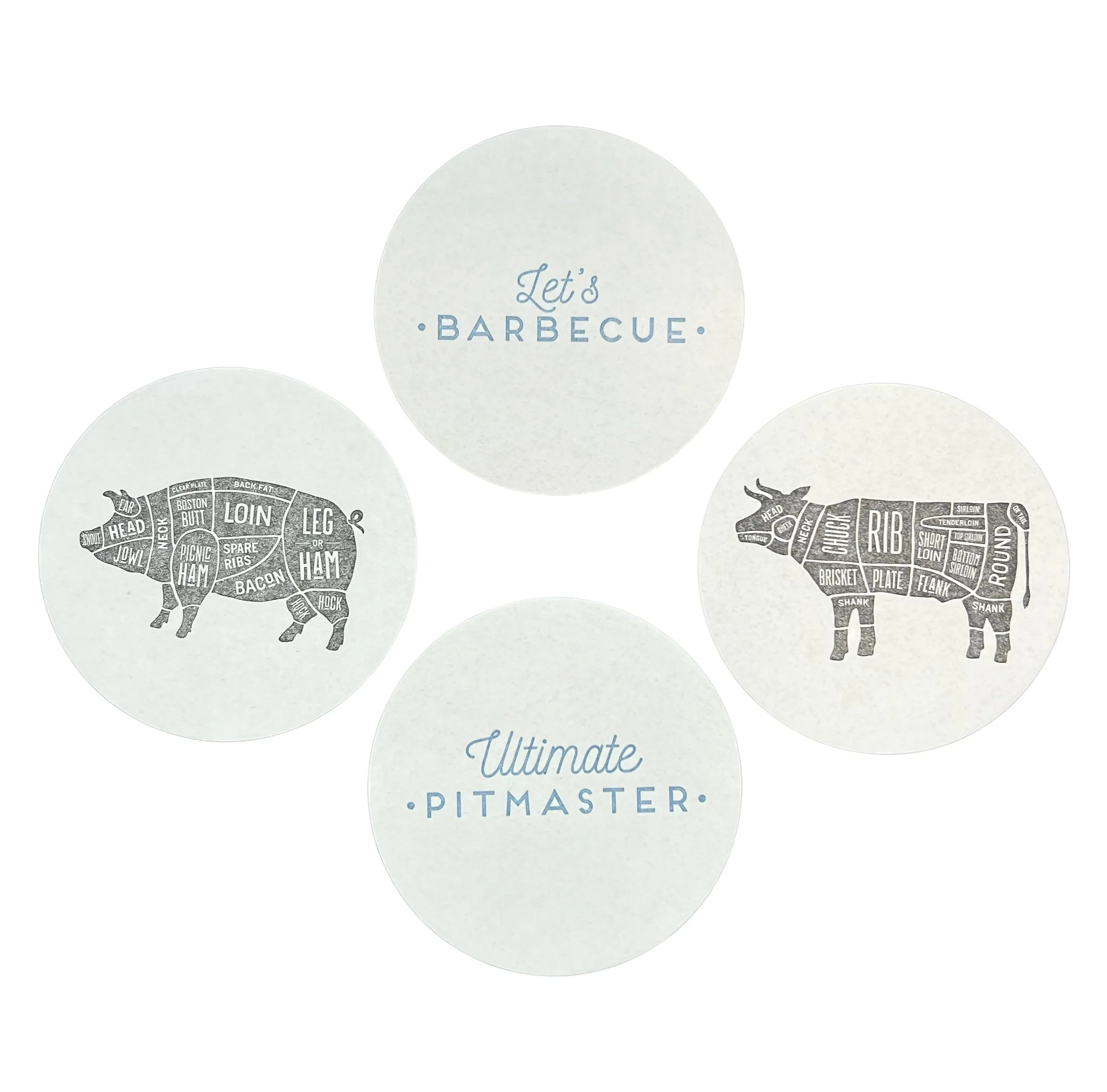 Letterpress Coasters