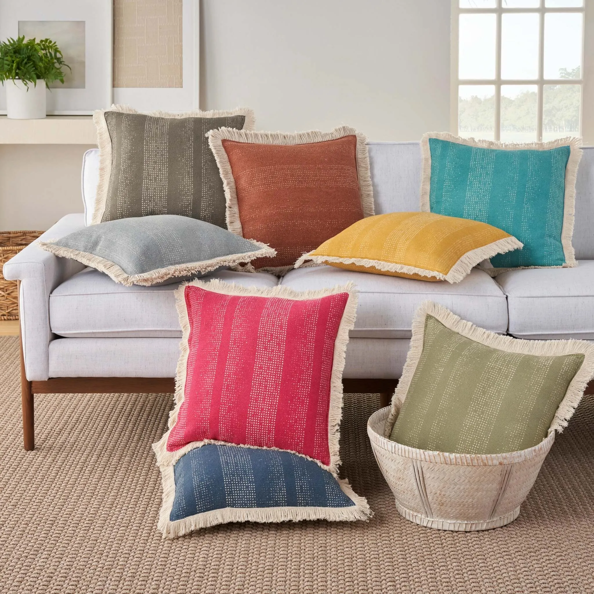 Lifestyle AS301 Cotton Throw Pillow