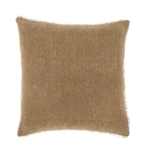 Lina Linen Pillow Hazelnut