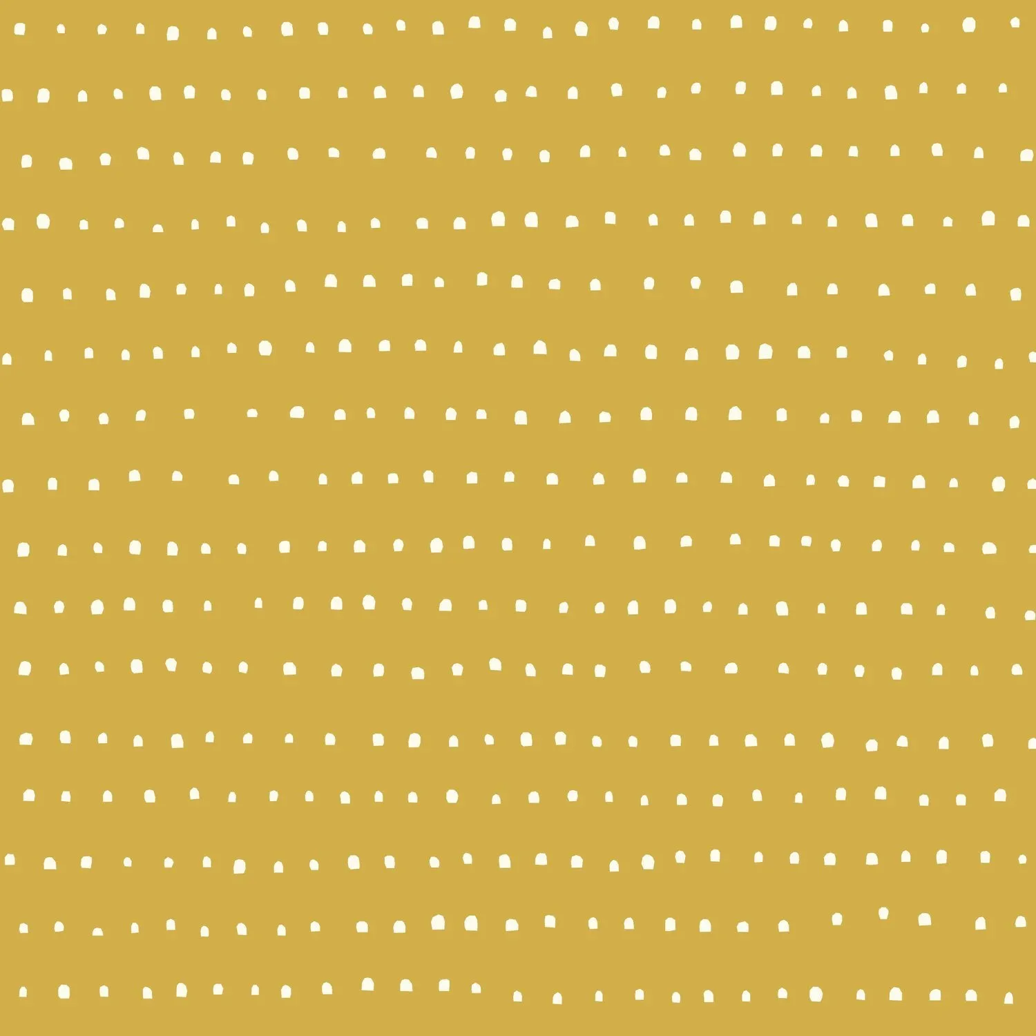 Lumpy Garden - Organic Lumps Mustard - Organic Cotton (half yard)