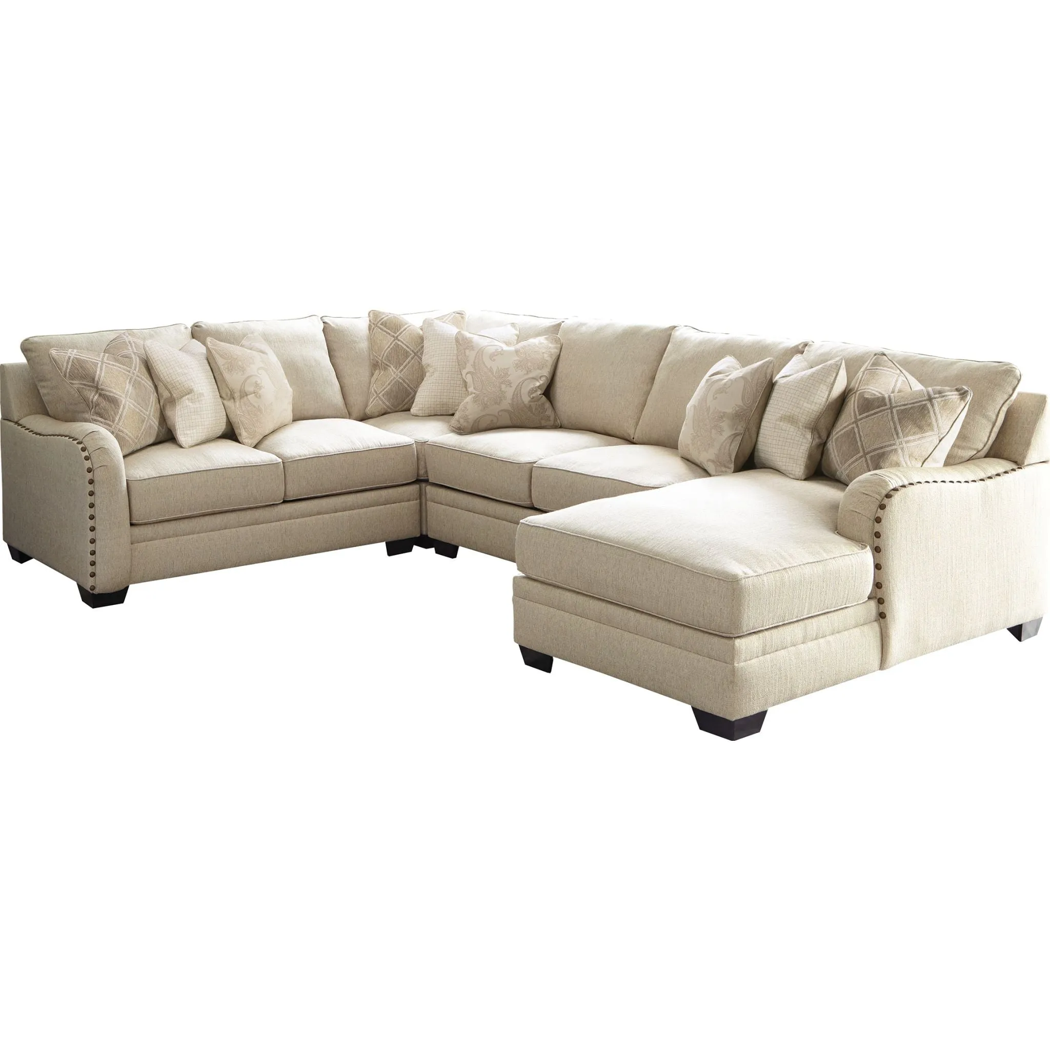 Luxora-Exclusive 4 Piece Sectional with Chaise