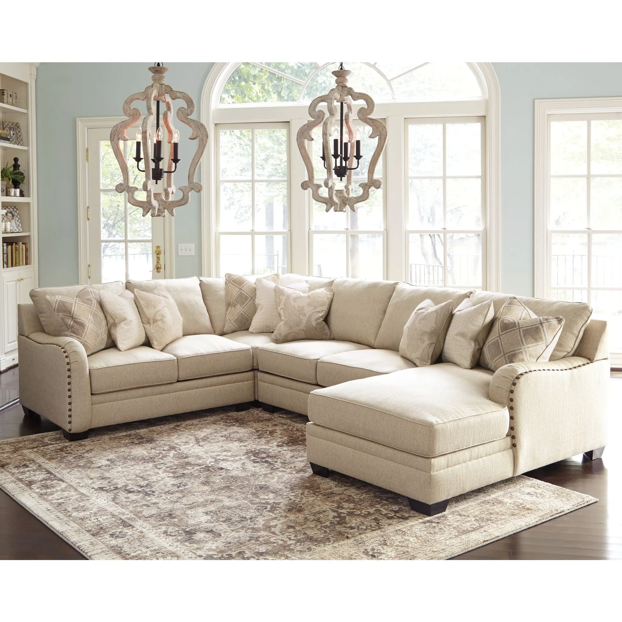 Luxora-Exclusive 4 Piece Sectional with Chaise