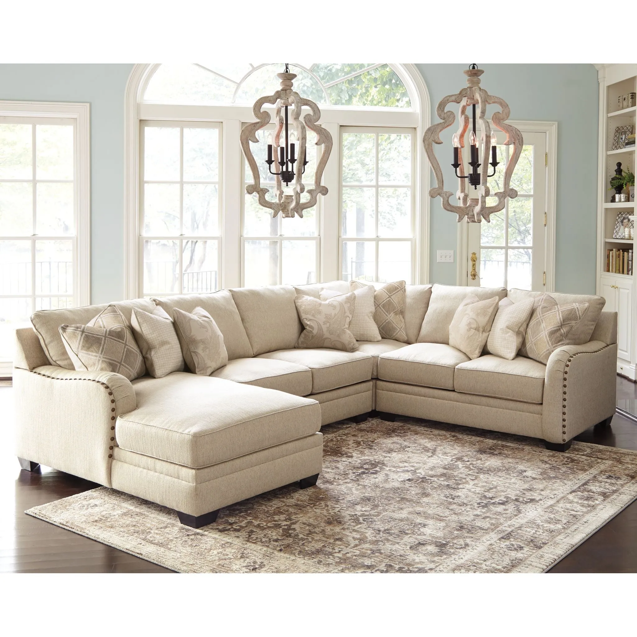 Luxora-Exclusive 4 Piece Sectional with Chaise