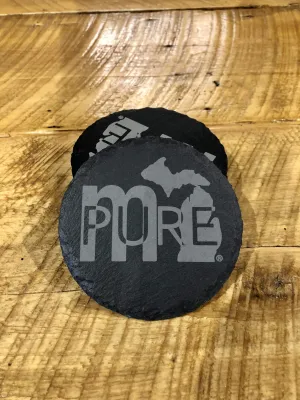 mi PURE Slate Coasters