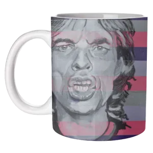 Mick Jagger Art Wow Icon Mug