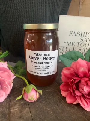 Missouri Clover Honey Jars