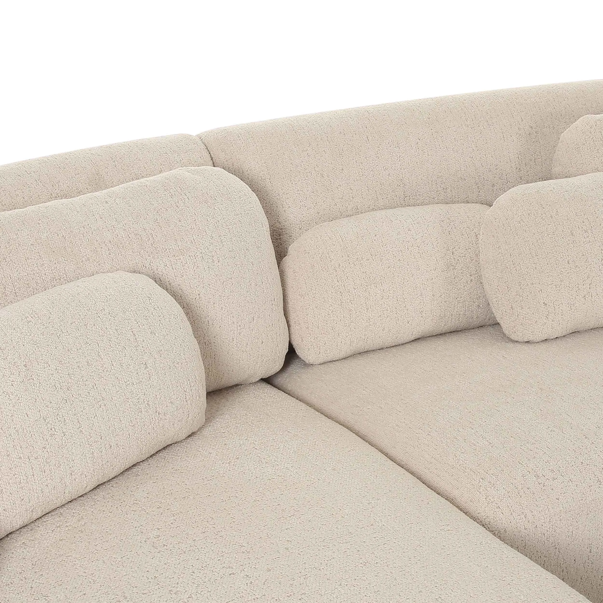 Misty Sectional, Cream