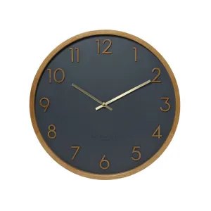 One Six Eight London Scarlett Wall Clock Charcoal 35cm