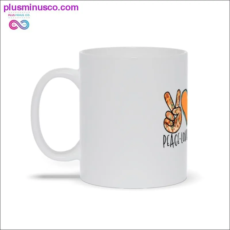 Peace Love Thanksgiving Mugs