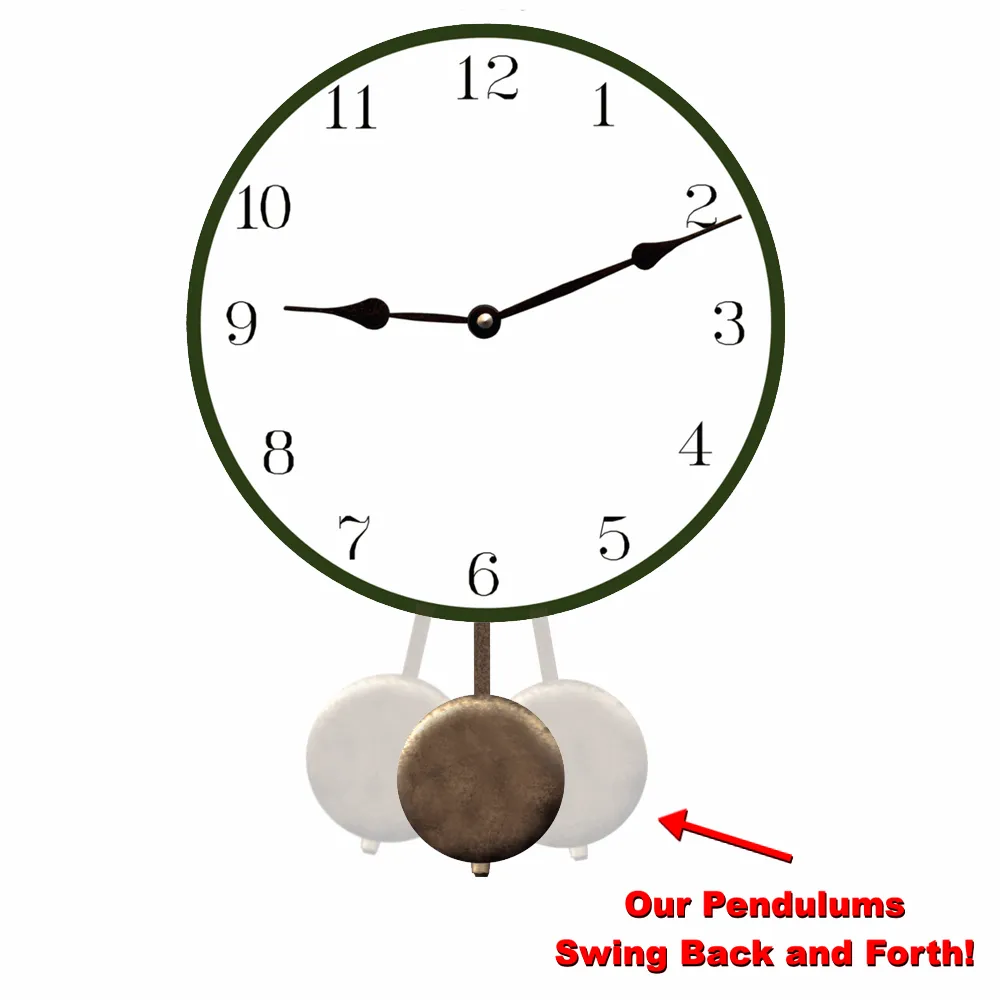 Personalized Christmas Clock with Cardinal Design
