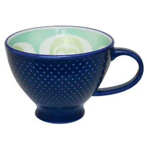 Porcelain Art Mug - Moon - Simone Diamond (Blue)