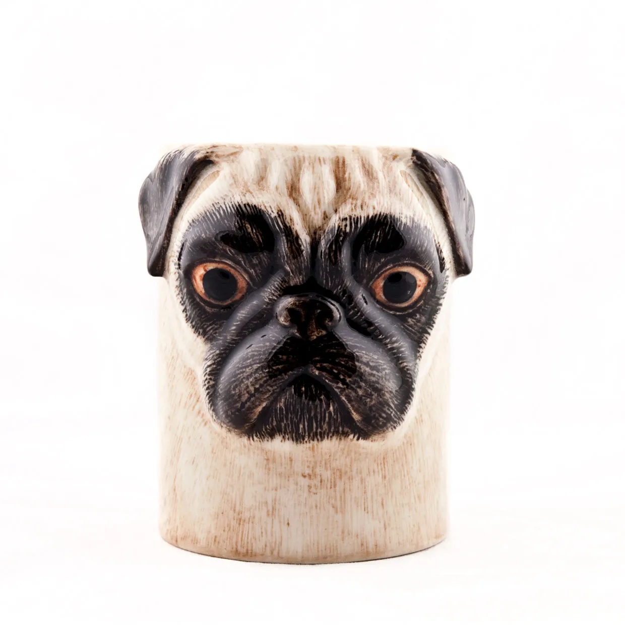 Pug Pencil Pot by Quail Ceramics