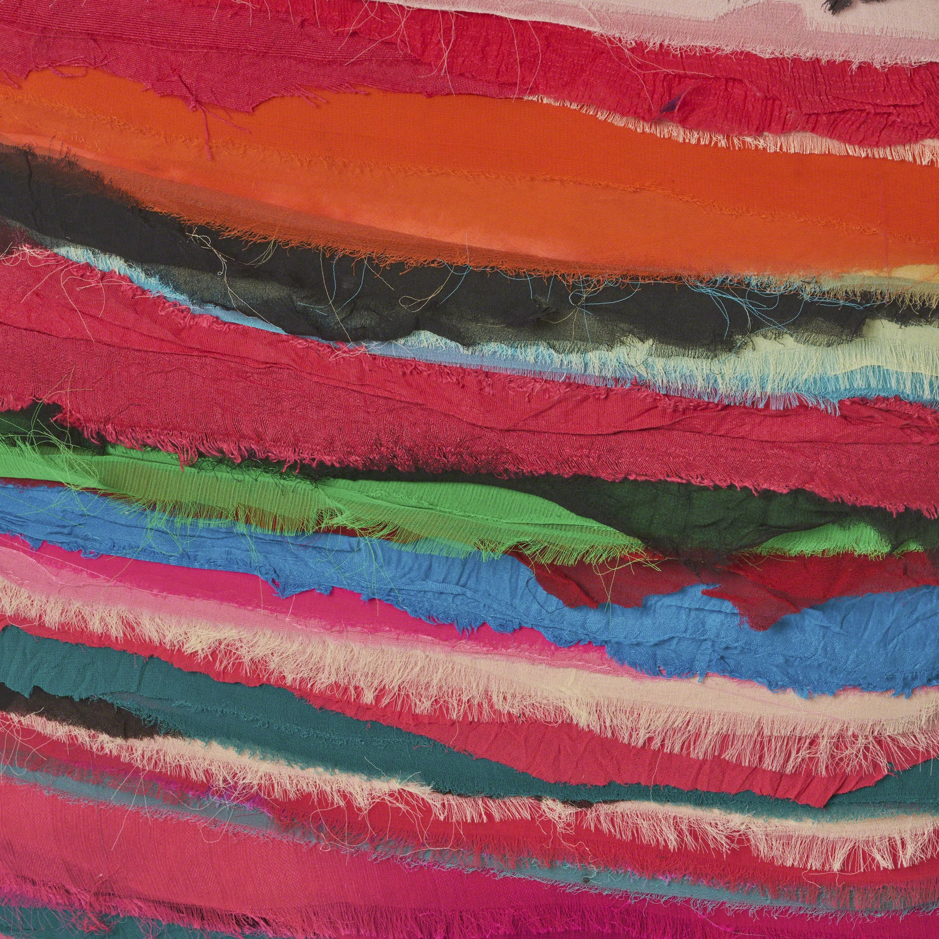 Rooney Handcrafted Boho Recycled Fabric Pillow