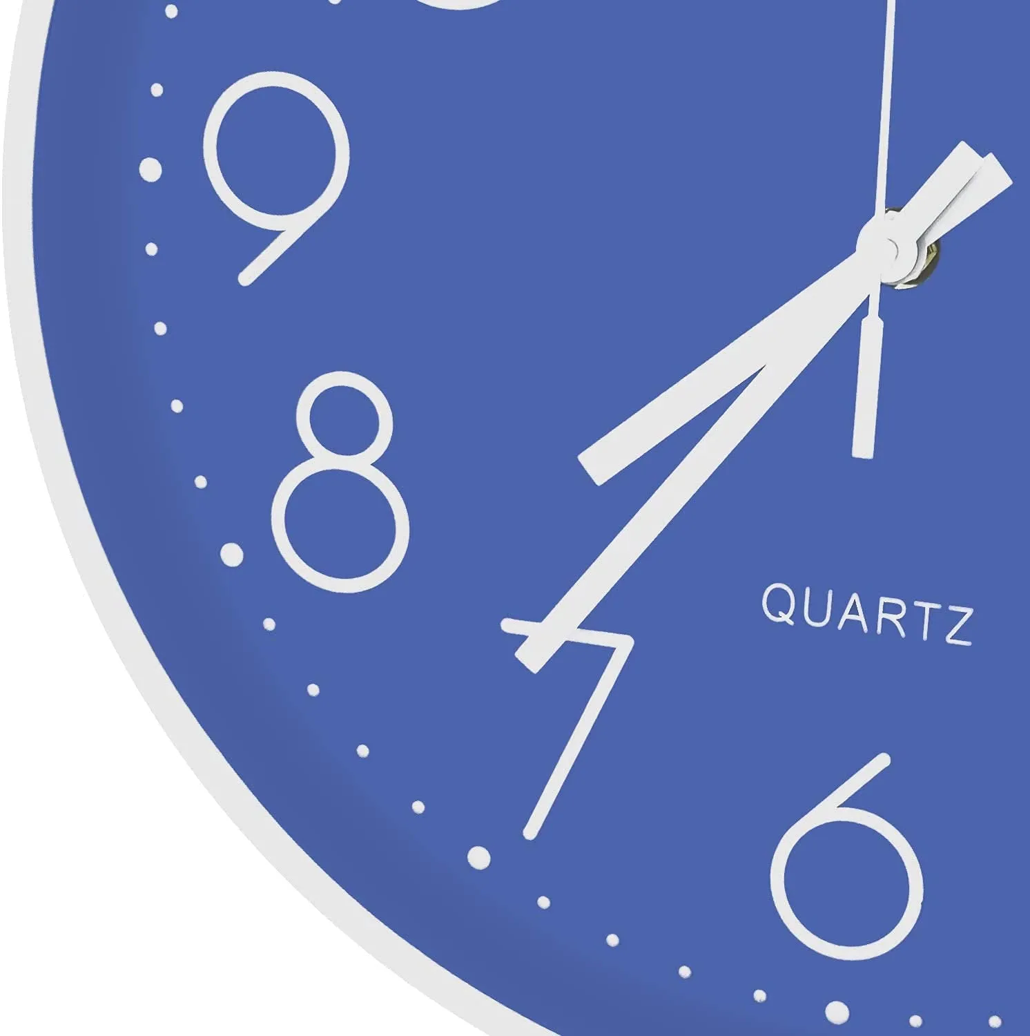 Rylan Wall Clock 12" Silent Quartz Decorative Latest Wall Clock Non-Ticking Classic Clock Battery Operated Round Easy to Read for Room/Home/Kitchen/Bedroom/Office/School.- (Sky Blue)