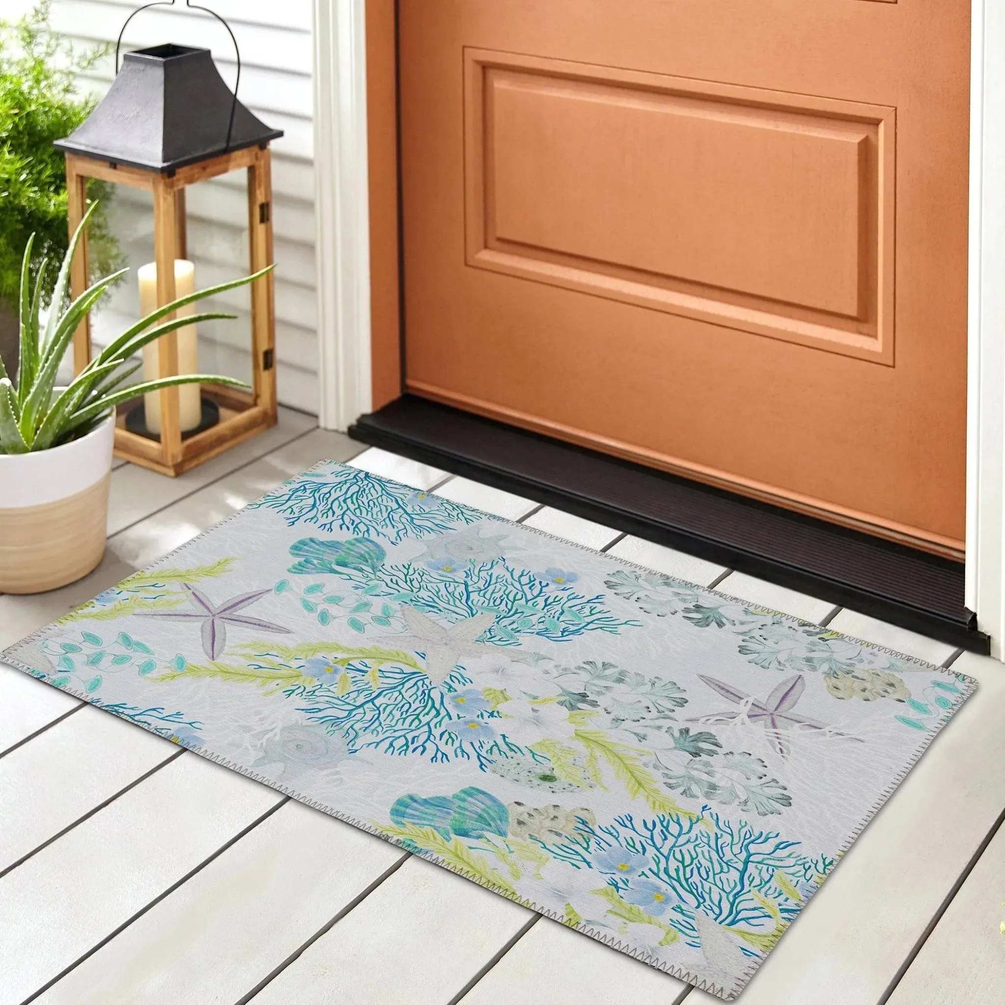 Seabreeze SZ1 Silver Rug