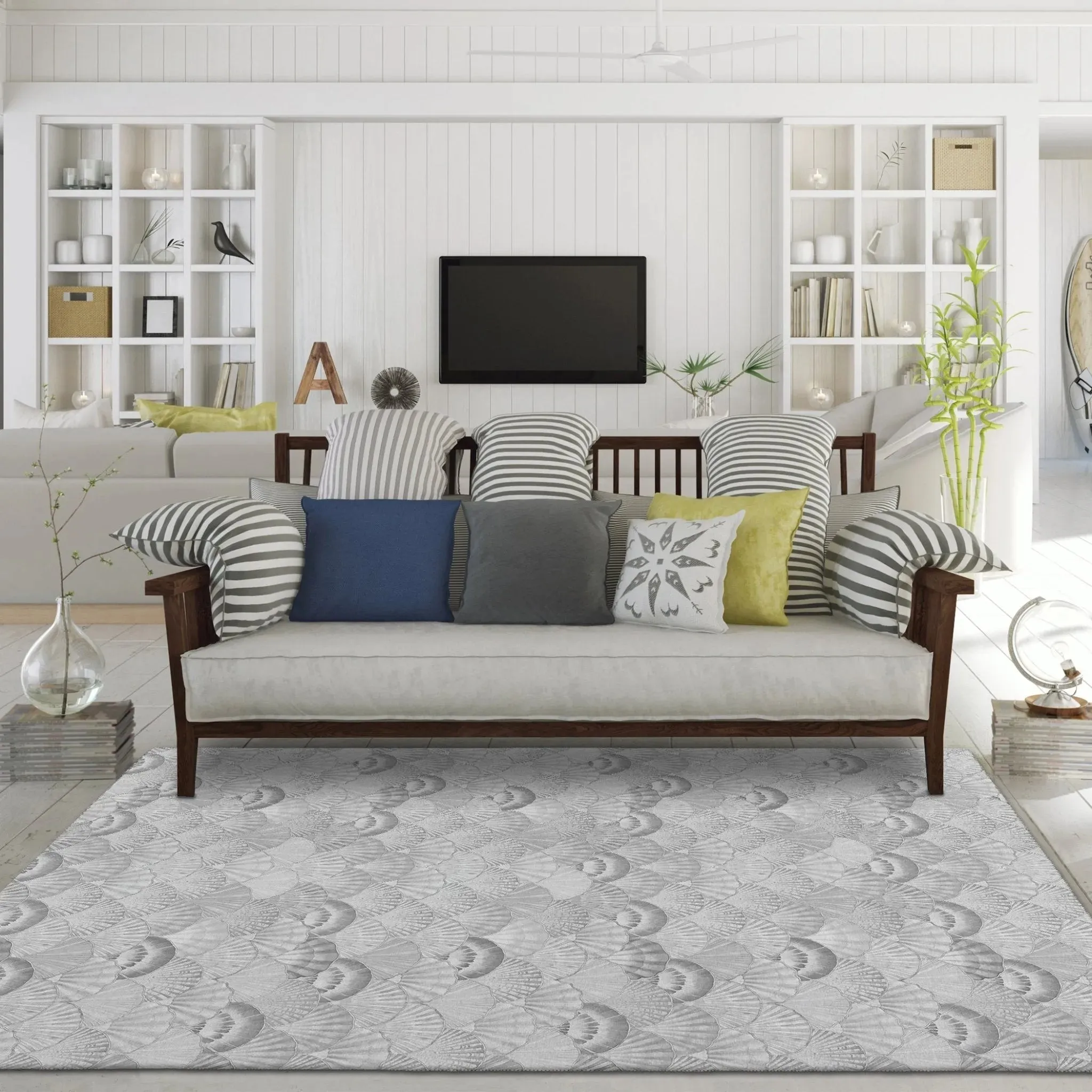 Seabreeze SZ2 Silver Rug