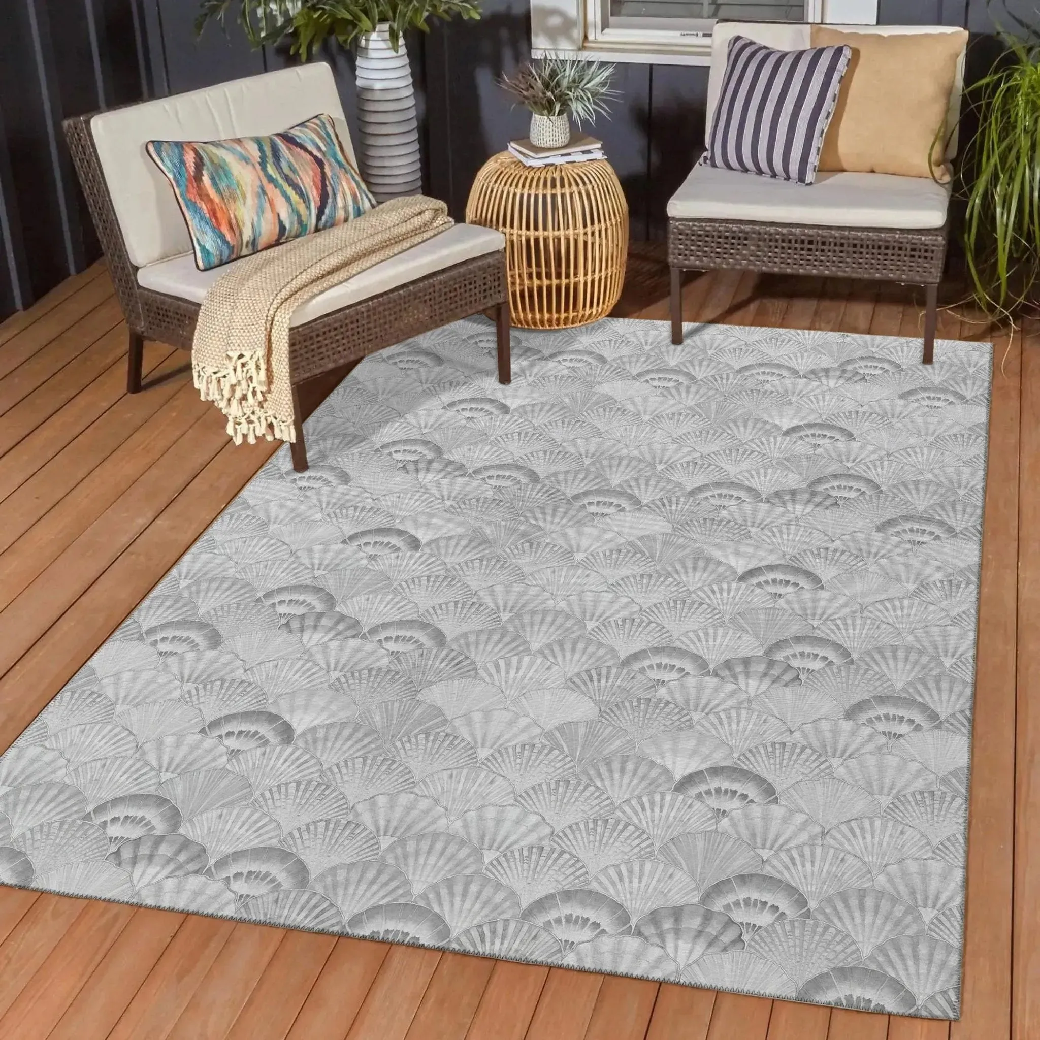 Seabreeze SZ2 Silver Rug