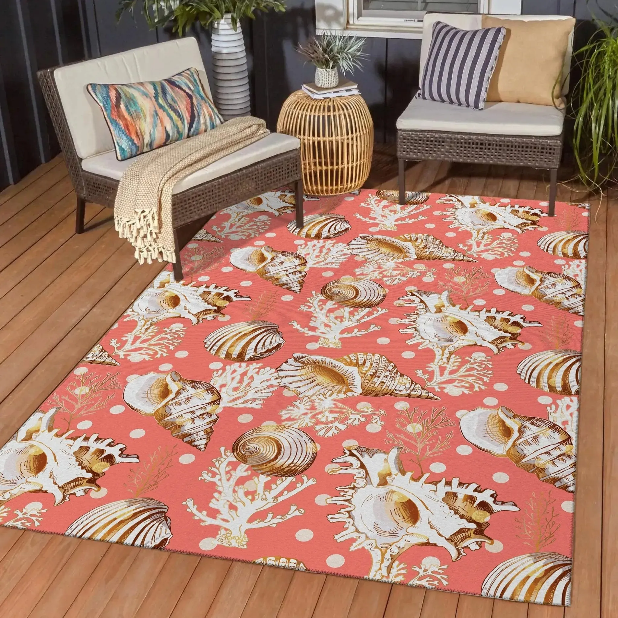 Seabreeze SZ6 Salmon Rug